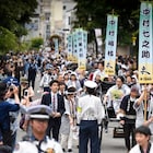 「信州・まつもと大歌舞伎」開幕、中村七之助ら登城行列に「おかえり!」の声援