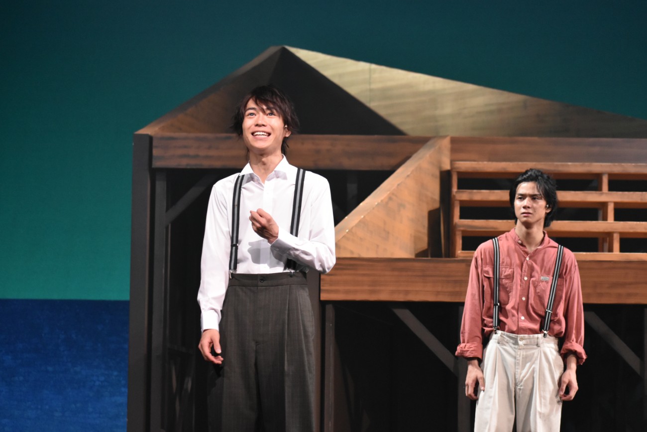 舞台「ジョン万次郎」ゲネプロより。