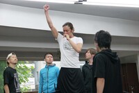 DIAMOND☆DOGS 15th Anniversary Series FINAL「DRAMATIC MUSICAL COLLECTION 2018～ゴージャスボイスが紡ぐ珠玉のミュージカル・ショー～」稽古の様子。