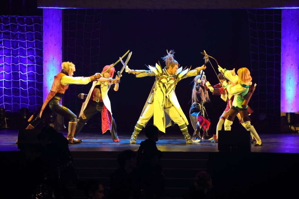 「テイルズ オブ ザ ステージ -ローレライの力を継ぐ者- LIVE&THEATER at 横浜アリーナ」より。