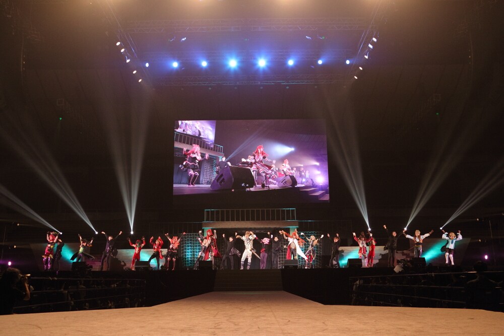 「テイルズ オブ ザ ステージ -ローレライの力を継ぐ者- LIVE&THEATER at 横浜アリーナ」より。