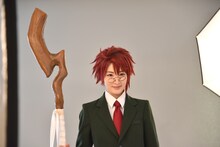 生駒里奈扮するネギ・スプリングフィールド。