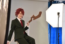 生駒里奈扮するネギ・スプリングフィールド。