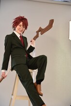 生駒里奈扮するネギ・スプリングフィールド。