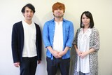 劇団壱劇屋「独鬼～hitorioni～」合同取材会より。左から大熊隆太郎、竹村晋太朗、西分綾香。