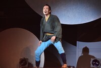 唐橋充演じる弥次郎兵衛。