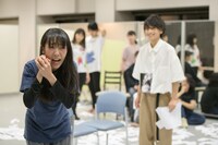 Re:Act Stage「有限男と無限女」稽古の様子。