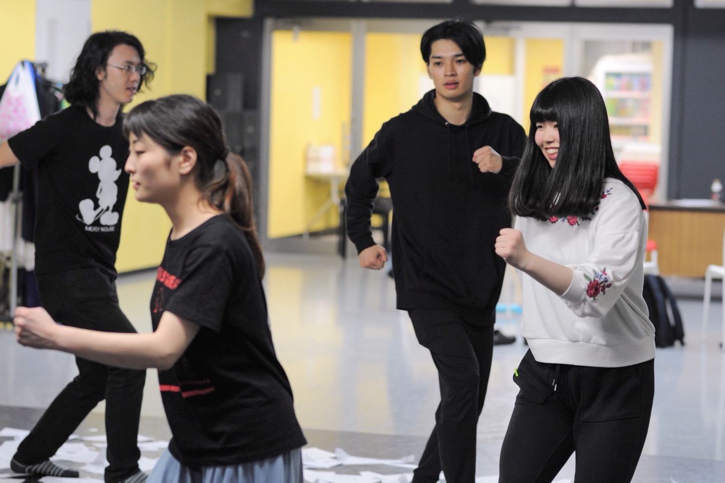 Re:Act Stage「有限男と無限女」稽古の様子。