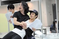 Re:Act Stage「有限男と無限女」稽古の様子。