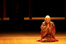 「楢山節考」より、野村万作。（撮影：政川慎治）