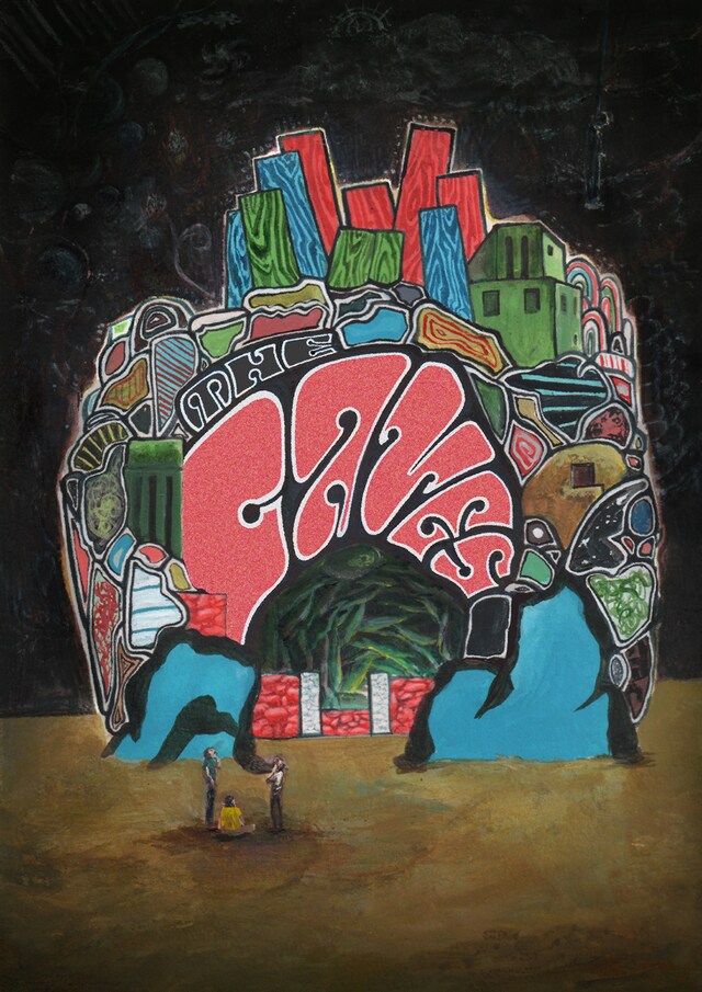 THE CAVES「The Cave」チラシ表