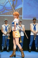 大北岬演じるナミ。