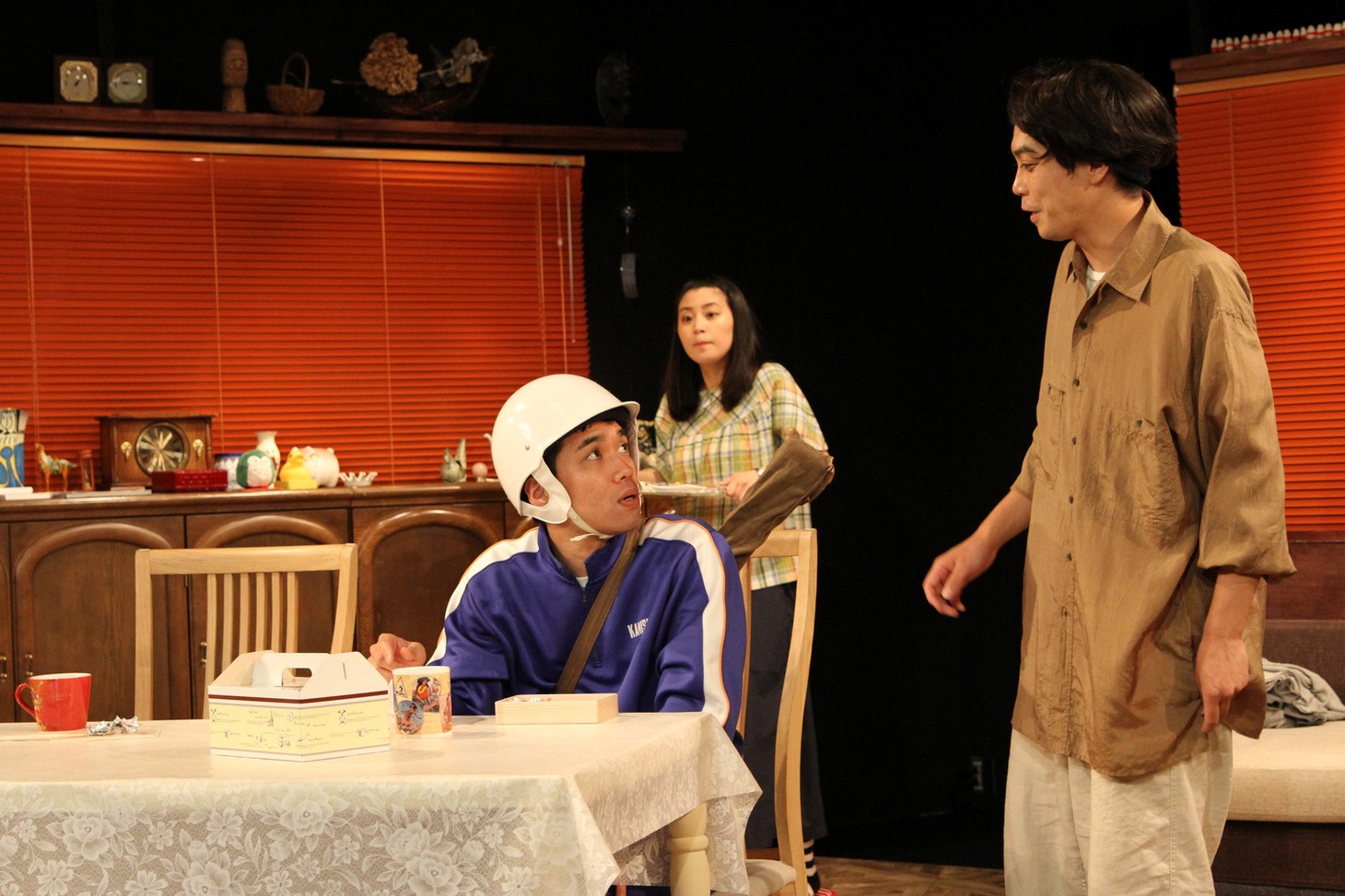 結城企画 第3回公演「瞬間、今、おれ、わたし、やるっきゃない」より。