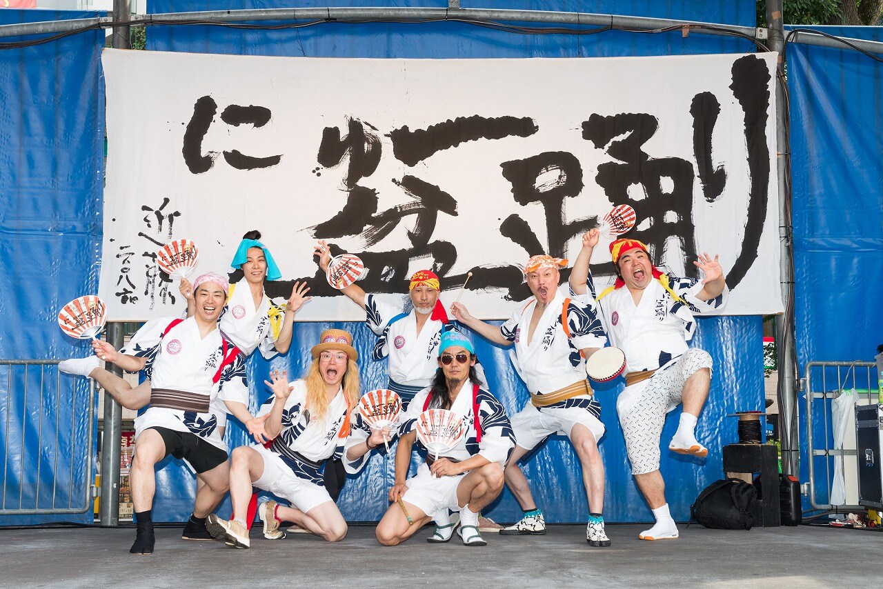 近藤良平・コンドルズ「にゅ～盆踊り」2018年も池袋で開催