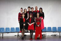 劇団4ドル50セント 週末定期公演Vol.1「夜明けのスプリット」囲み取材より。