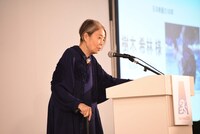 「ジャポニスム2018：響きあう魂」出陣祝賀会より、樹木希林。