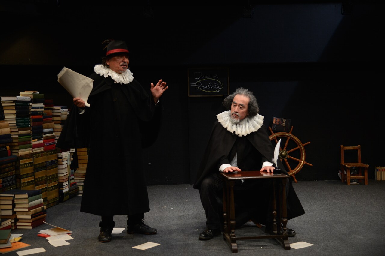 「ウィルを待ちながら」開幕、河合「シェイクスピア演劇の本質に迫ります！」