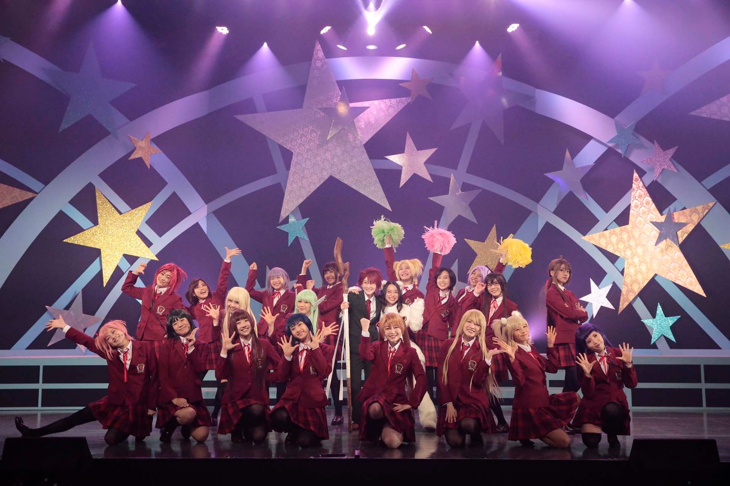 舞台「魔法先生ネギま！～お子ちゃま先生は修行中！～」公開ゲネプロより。