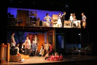 SOLID STAR プロデュースvol.14「信長の野暮」ゲネプロより。（撮影：篠原章公）