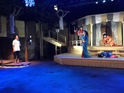 椿組2018年夏・花園神社野外劇「『天守物語』-夜叉ヶ池編- 2018」より。