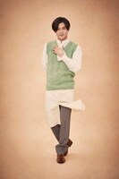 原嶋元久扮する皆川真次郎。