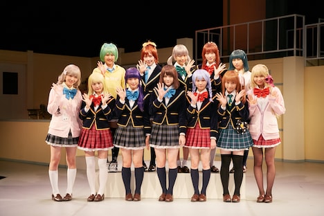 あにてれ×=LOVE ステージプロジェクト「ガールフレンド（仮）」の出演者。