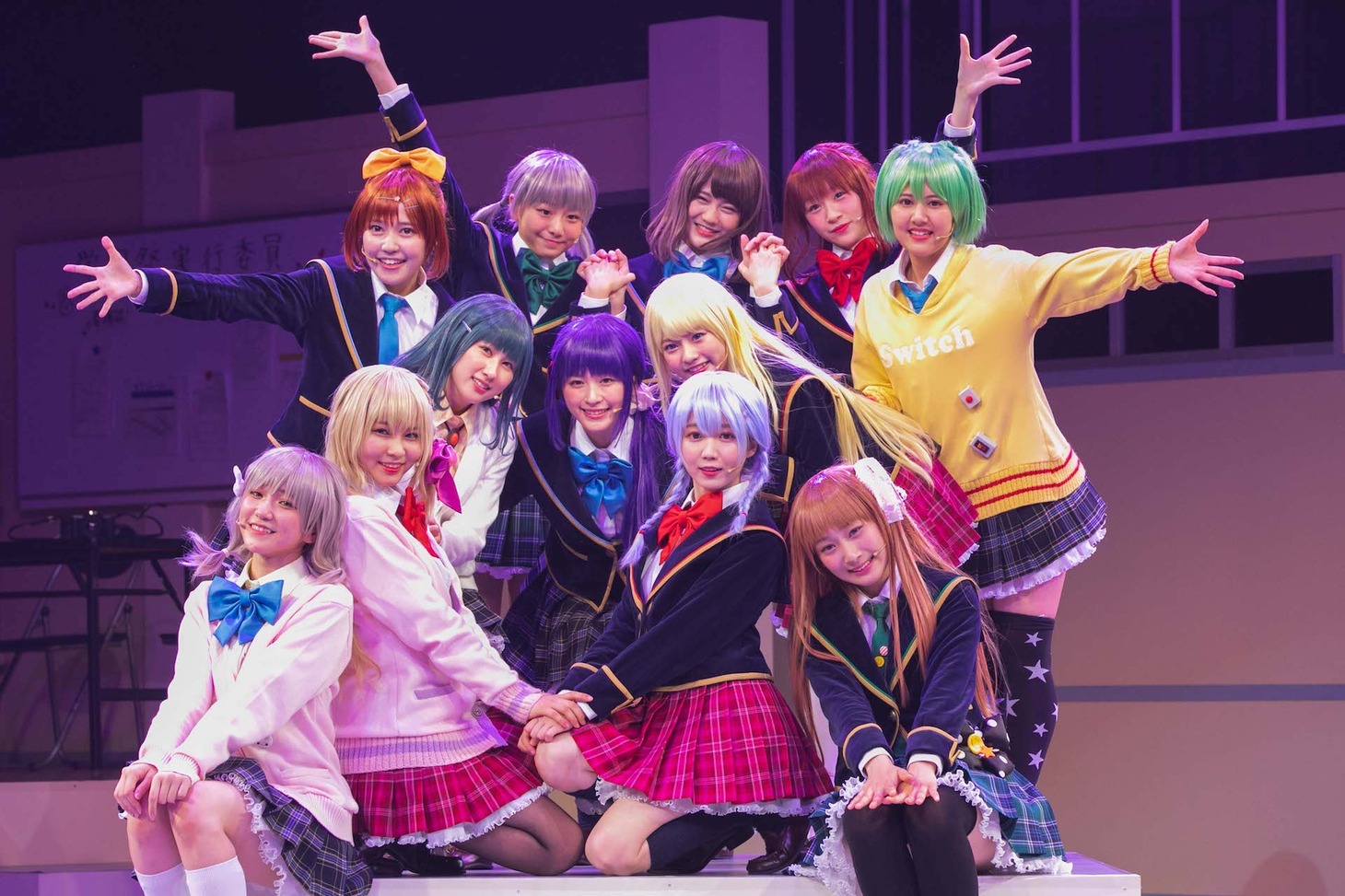 あにてれ×=LOVE ステージプロジェクト「ガールフレンド（仮）」より。
