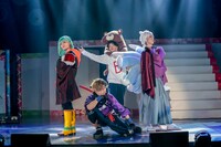 舞台「ひらがな男子」ゲネプロより。