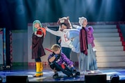 舞台「ひらがな男子」ゲネプロより。