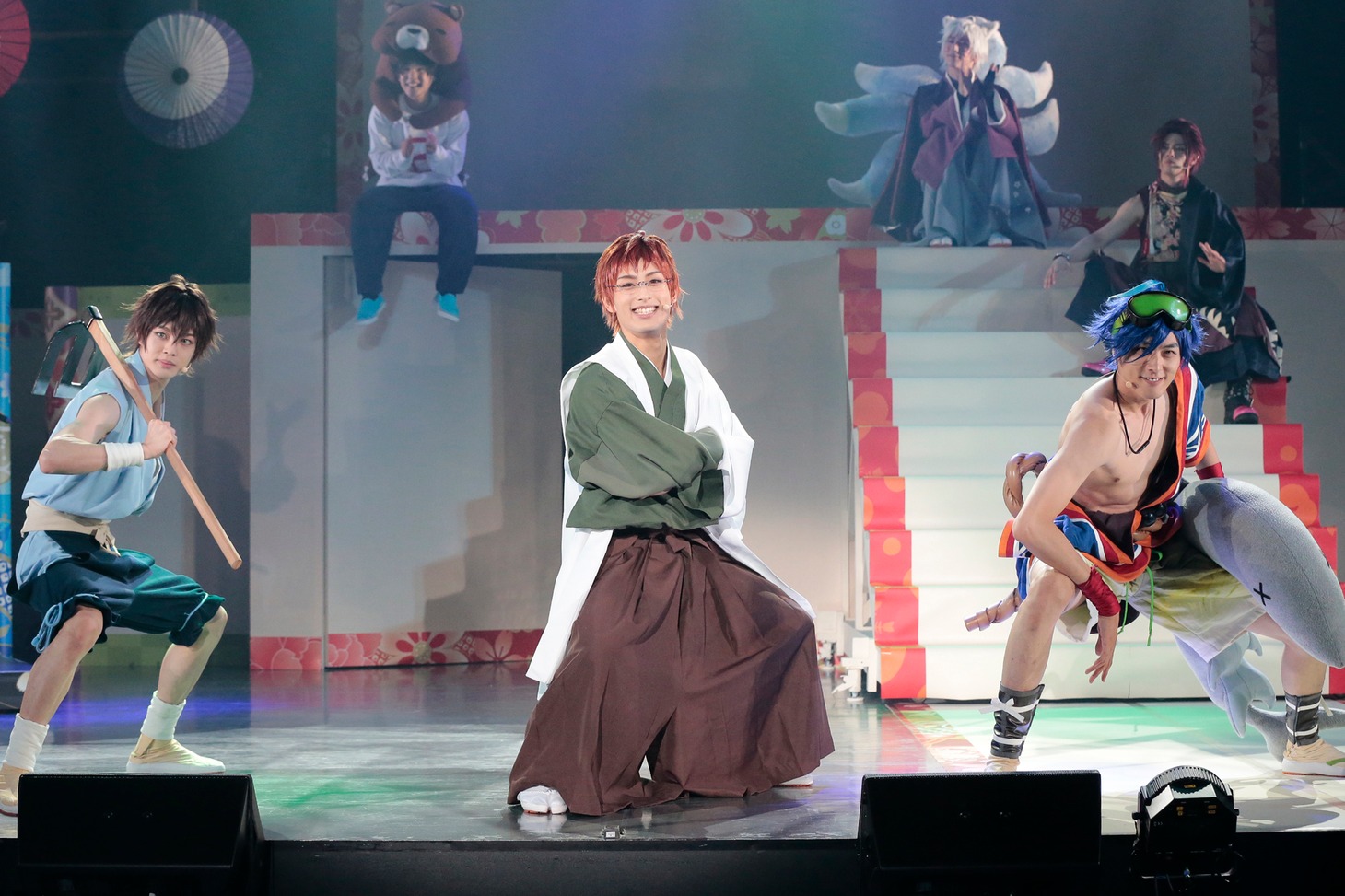 舞台「ひらがな男子」ゲネプロより。