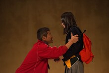 モダンスイマーズ「句読点三部作連続上演 第三弾『死ンデ、イル』」より。