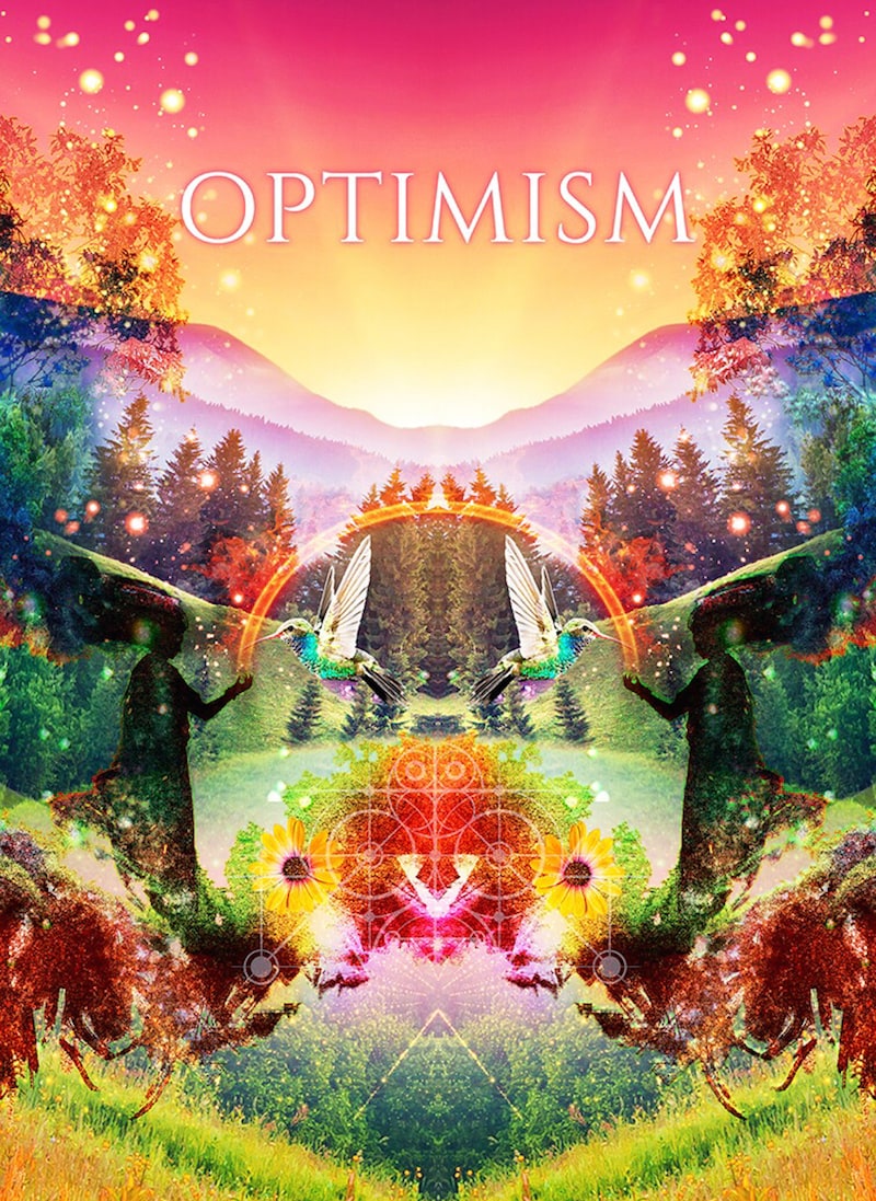 アブラクサス「OPTIMISM」チラシ表