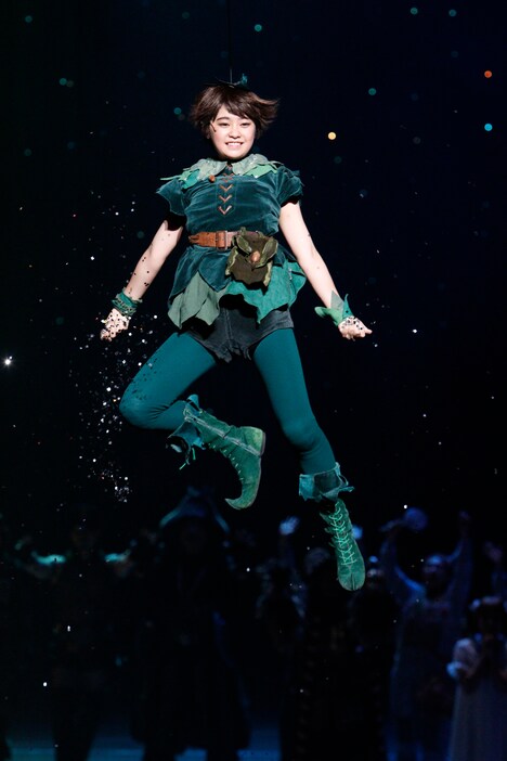 ブロードウェイミュージカル「ピーターパン」より。（撮影：渡部孝弘）