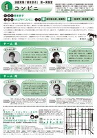 演劇実験「根本宗子」「コンビニ」チラシ裏