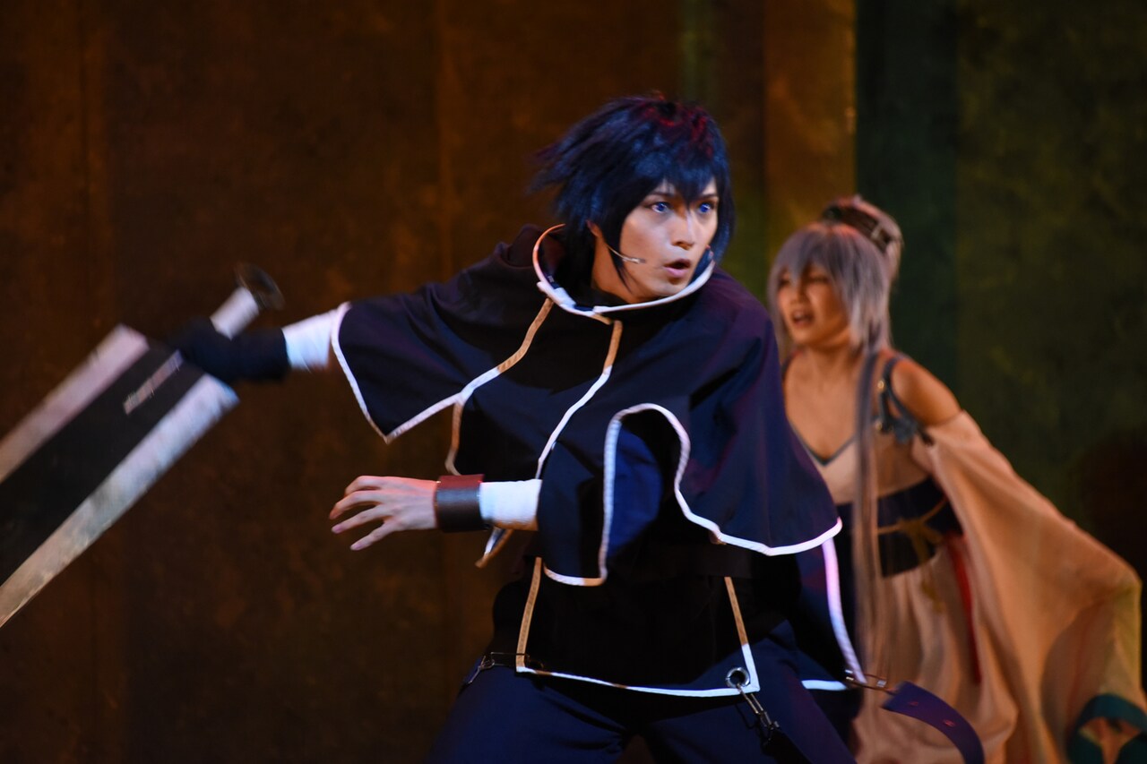 舞台「BRAVE10～燭～」ゲネプロより。