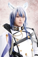 前山剛久扮する上杉謙信。