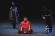 糸あやつり人形一糸座「泣いた赤鬼」より。