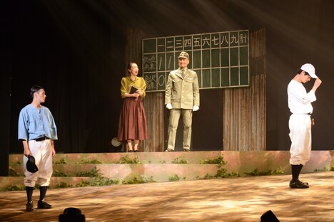 「舞台『野球』飛行機雲のホームラン～Homerun of Contrail」ゲネプロより。