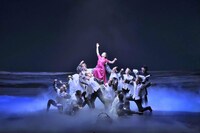 ダンス×人形劇「エリサと白鳥の王子たち」より。（撮影：三枝近志）