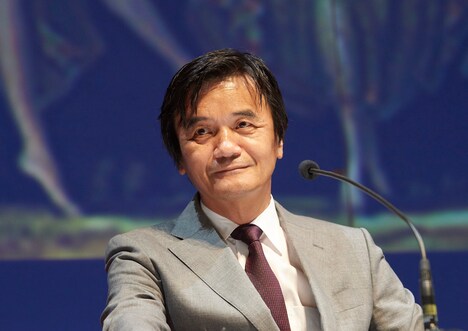 日本舞台芸術協会(NBS)専務理事の高橋典夫氏。(photo:Mizuho Hasegawa)