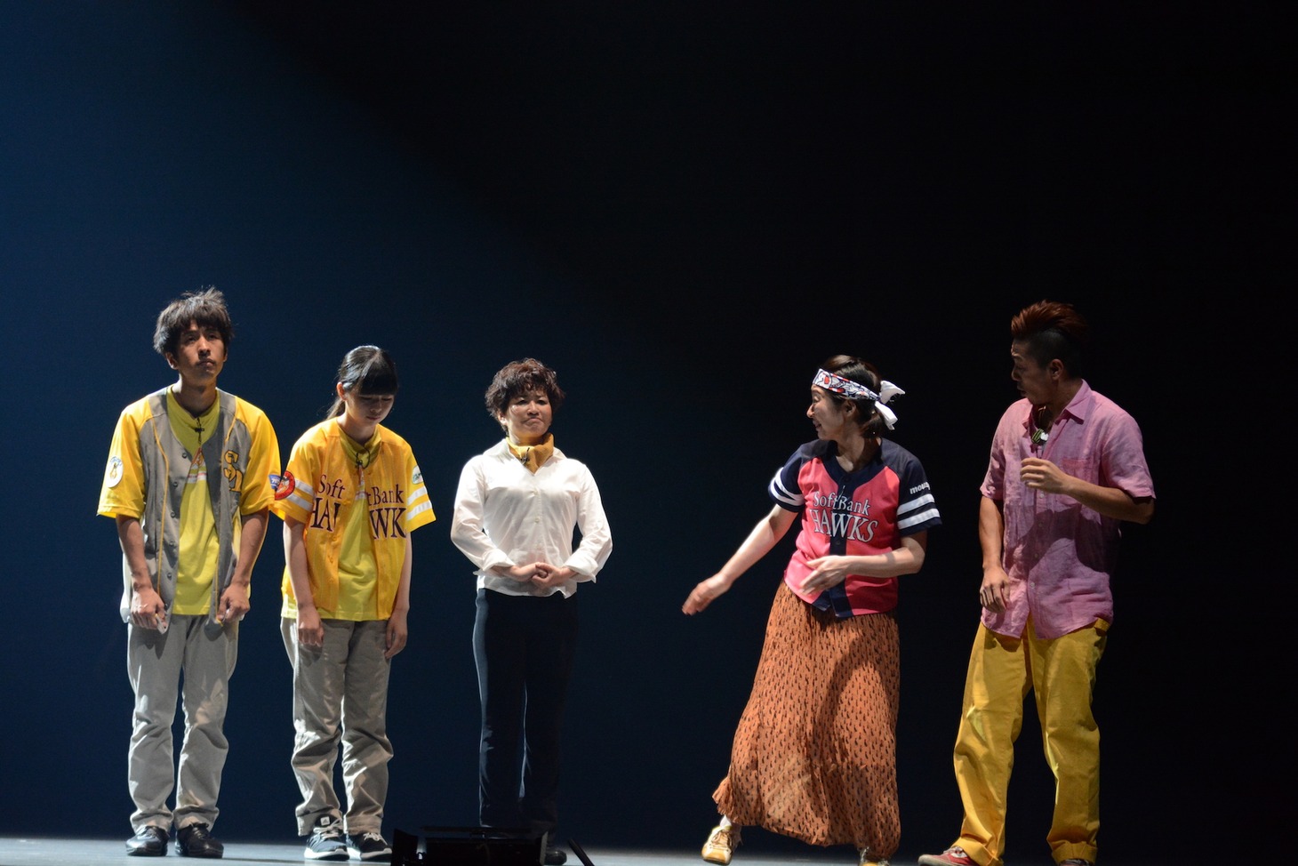 博多座コンドルズ公演「ホークス×コンドルズ『FLY AGAIN』」より。