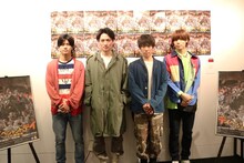 左から石原壮馬、株元英彰、岩田玲、太田将熙。