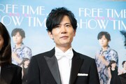 「FREE TIME, SHOW TIME『君の輝く夜に』」会見より。稲垣吾郎。（撮影：内池秀人）