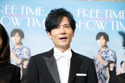 「FREE TIME, SHOW TIME『君の輝く夜に』」会見より。稲垣吾郎。（撮影：内池秀人）