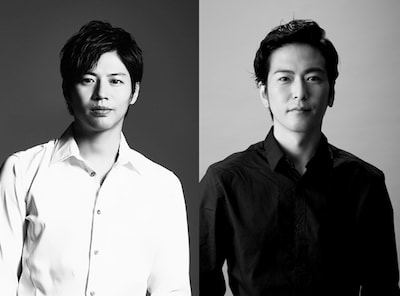 左から青柳尊哉、須賀貴匡。