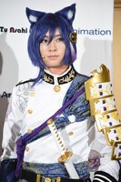 上杉景勝役の荒牧慶彦。