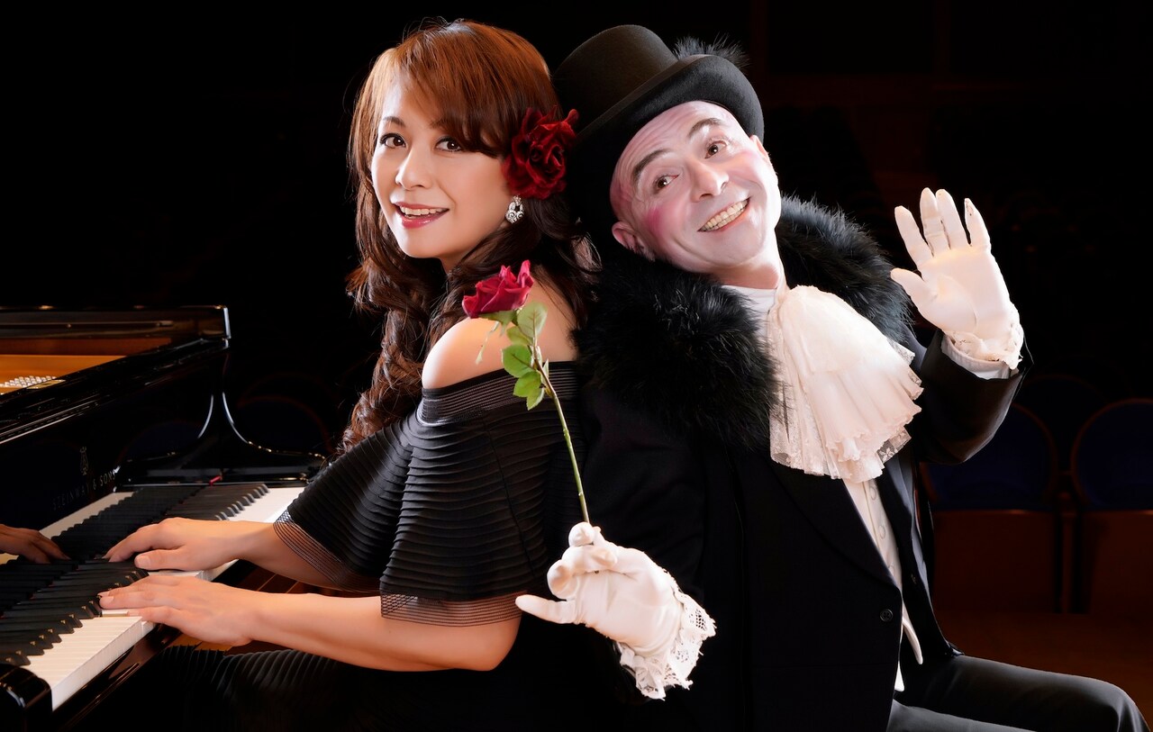 ピアノ＆パントマイムで贈るコンサート「ノスタルジー巴里」横浜で開催
