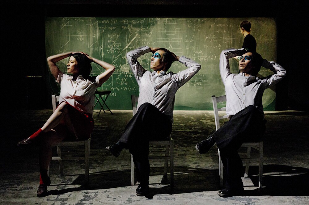 2018年1月に行われた「Every day is a new beginning」試演会の様子。（撮影：金サジ） (c)ゴーダ企画