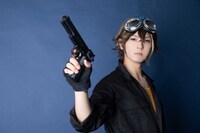 唐沢縁役の上田堪大。