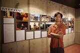 ロビー展示「ハイバイ展」の様子。(c)岩瀬亮